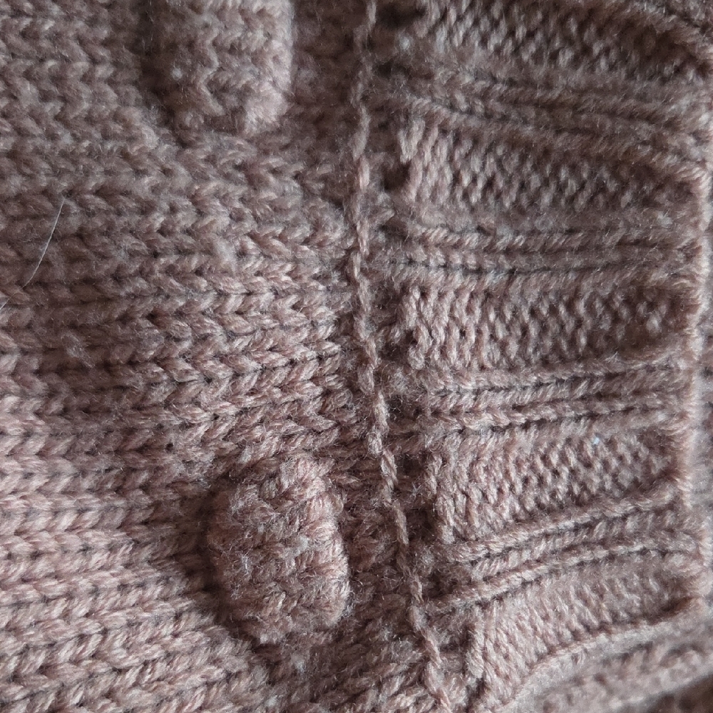 Moon & Madison Dusty Rose Knit Sweater - Picture 4 of 4